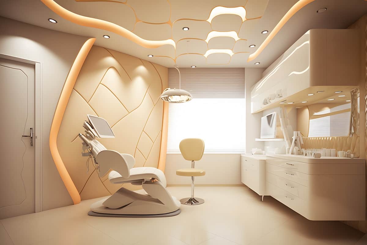 Medical cosmetology or dental office. neural, ai, generated, artifical intelligence, neuro